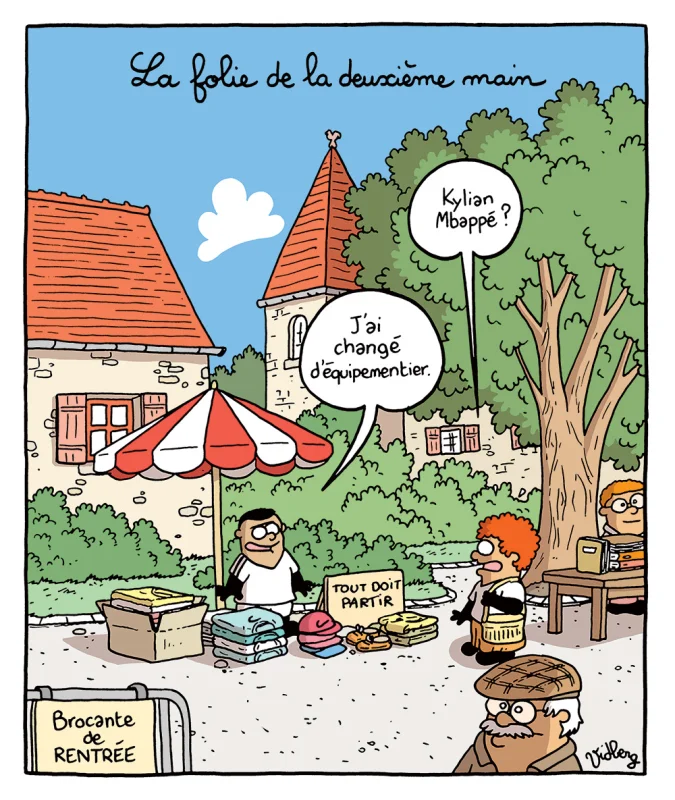 La folie de la deuxième main