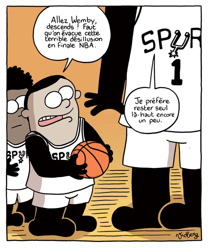 Wemby : la défaite en finale NBA